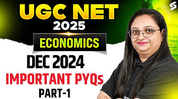 UGC NET Economics Preparation 2025 | UGC NET Economics Previous Year Paper Solved #1 By Shachi Mam