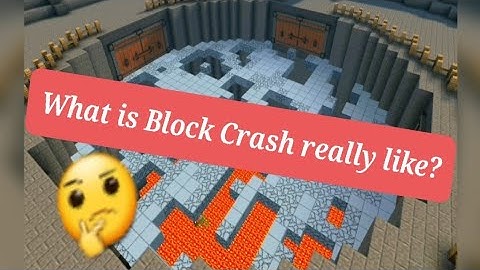 The Reality Of Block Crash In Pixel Gun 3D... | Pixel Gun 3D Gameplay (Block Crash Minigame)