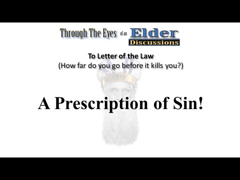 A Prescription for Sin Romans 7: 7-11 Part 3