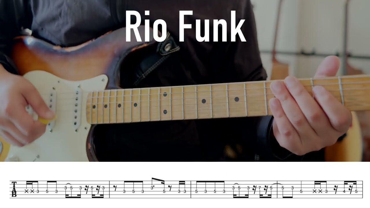 耳に残るかっこいいカッティングの名曲/ギタータブ譜付き