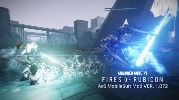 Quick Look At Ac6 MobileSuit Mod ver. 1.072 | 00 Gundam | Armored Core VI Mods