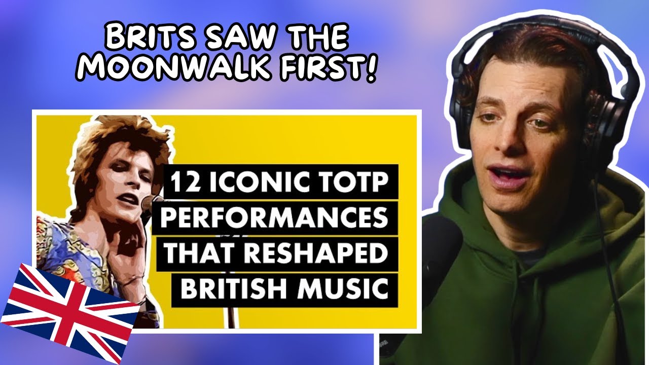 American Reacts to 12 Iconic Top Of The Pops Performances!