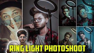 Ring Light #Photoshoot at home || home photoshoot pose with Ring liight