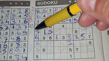Tuesday. Bonus Extra edition. (#4949) Four Stars Sudoku puzzle. 08-02-2022 Extra part 2 of 4