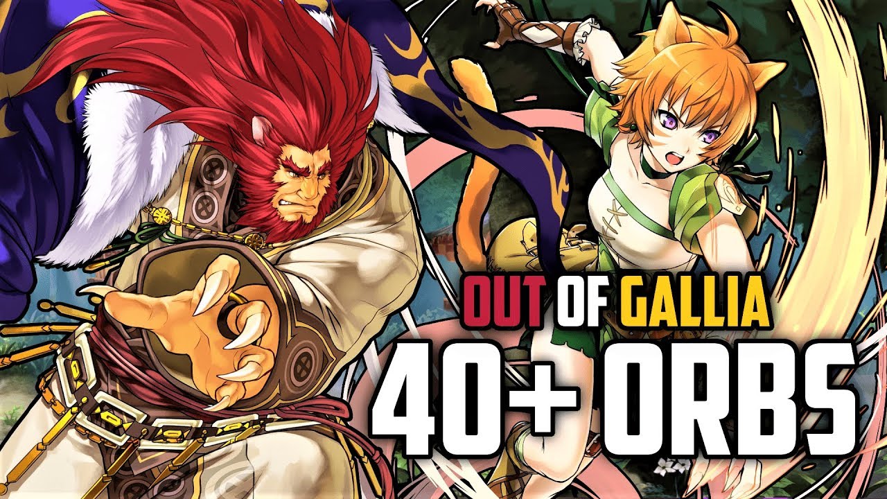 Fire Emblem Heroes: 40+ Orb Summoning for Out of Gallia! [Lethe, Caineghis, Ranulf, Mordecai]
