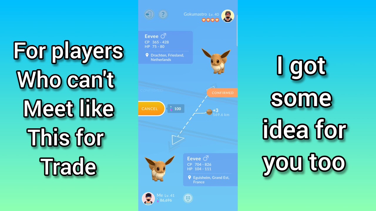 Pokemon Go | XL candy Trick | Trading 50+ eevee