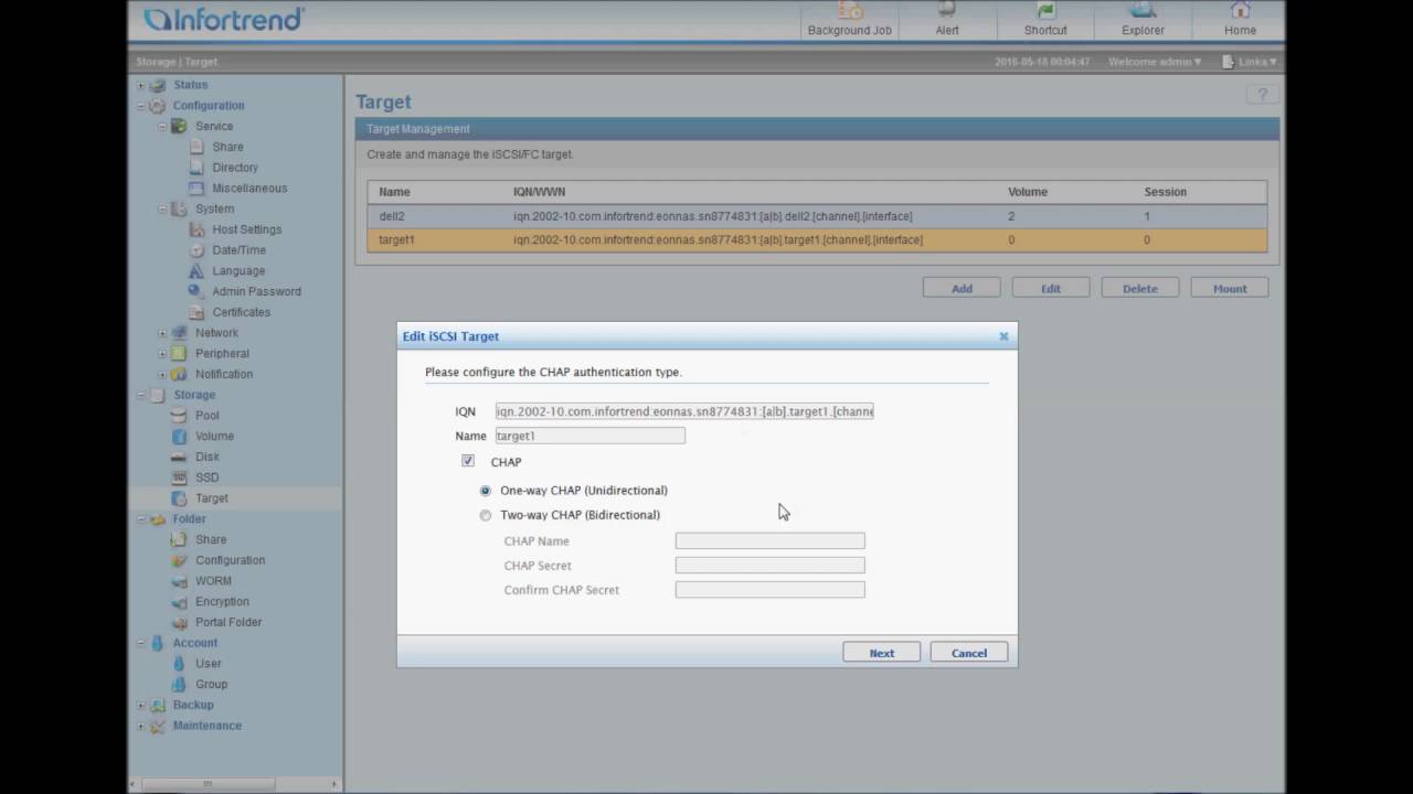 Infortrend EonNAS 3000 iSCSI