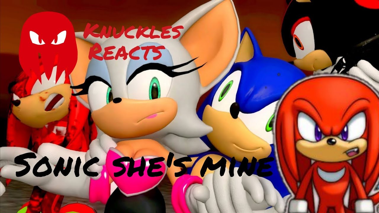 Stop touching Sonic! Knuckles reacts to Sonic zombies origins