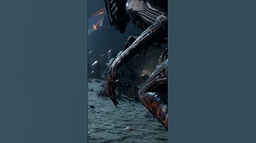 Xenomorph Main menu animation  #dbd