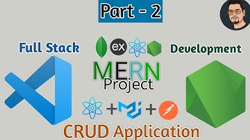 Crud Application with Mern Project Part 2