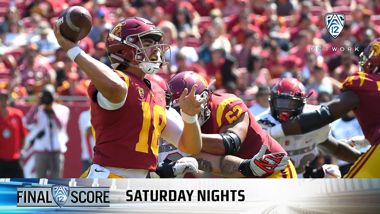 Recap: No. 15 USC football breaks free late to defeat UNLV in season opener - YouTube