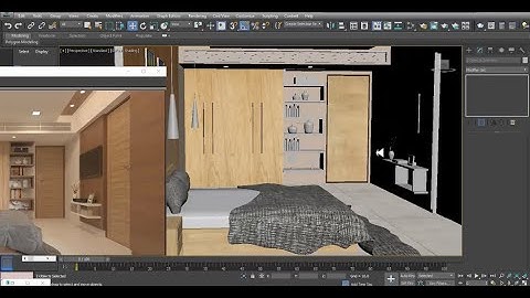 3dsmax Tutorials, Tutorial on 3D Modeling, Texturing & Lighting an Interior in 3dsmax
