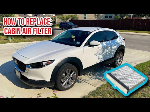 How To Replace Mazda CX-30 Cabin Air Filter