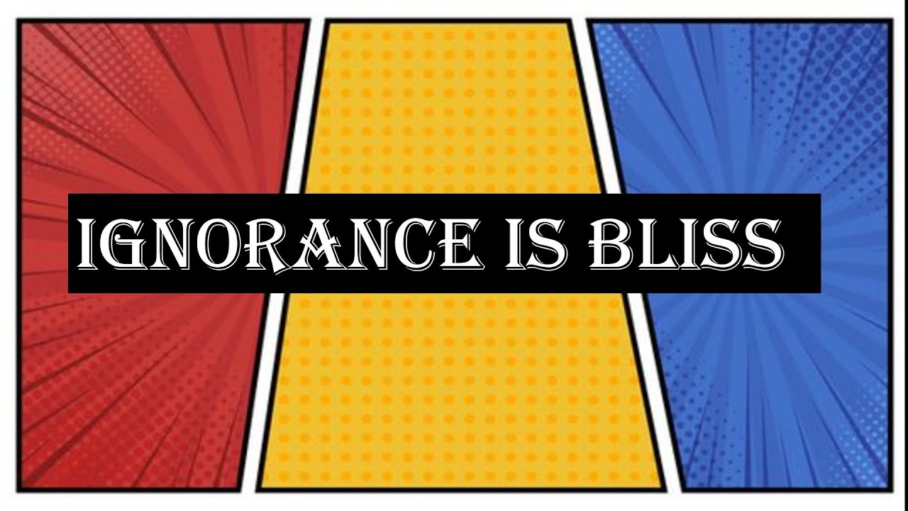 where ignorance is bliss it's folly to be wise |CSS|PCS|PMS|TEHSILDAR ...