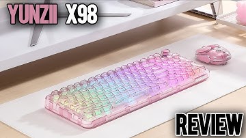 This Clear Keyboard Is Brighter Than My Future… Yunzii X98 Review