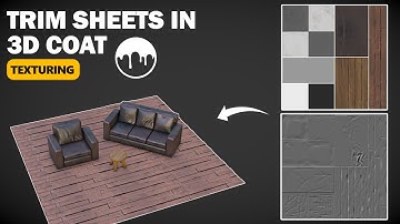 Trim Sheets in 3D Coat: Modelling, Sculpting, Texturing