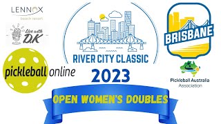 River City Classic Open Women’s Doubles Gold Medal
