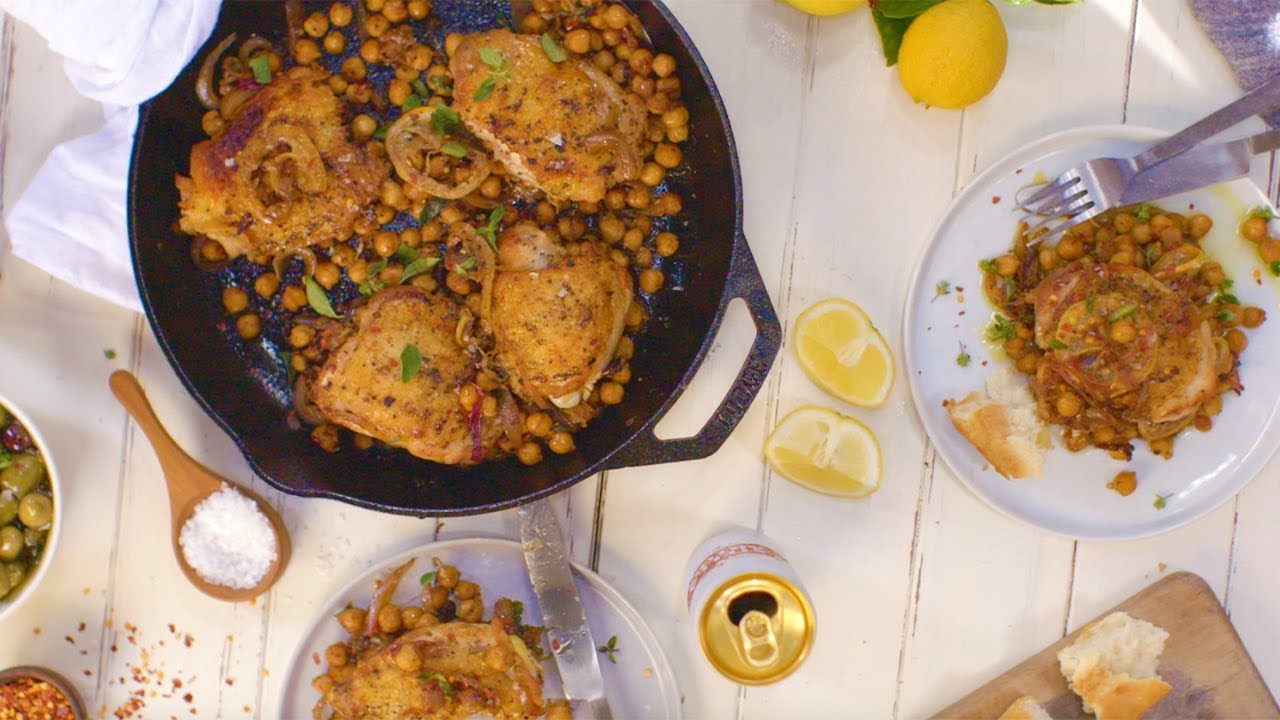 Chef Alison Roman Makes Crispy Chicken Thighs With Caramelized Lemons | Tastemade Collaborations