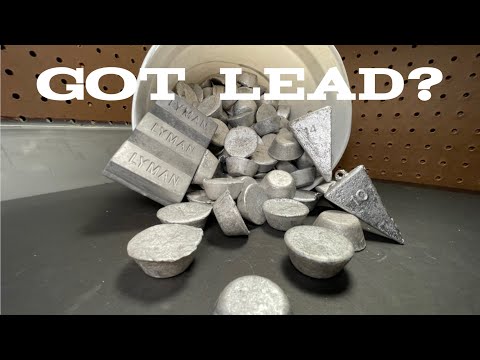 How to melt lead wheel weights into