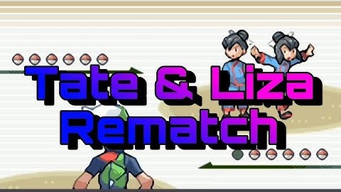 Pokemon Inclement Emerald Challenge Mode SoftLock - Vs Leader Tate & Liza Rematch