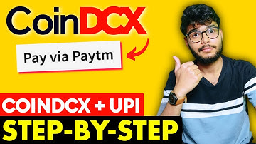 CoinDCX UPI Deposit Step-By-Step | CoinDCX PayTm deposit | CoinDCX Deposit Problem