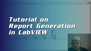 Tutorial on Report Generation in LabVIEW screenshot 4