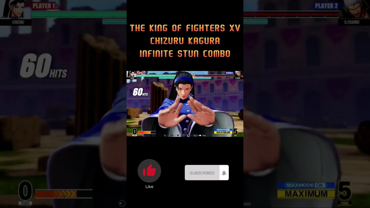 Chizuru Kagura Infinite Combo KOFXV 