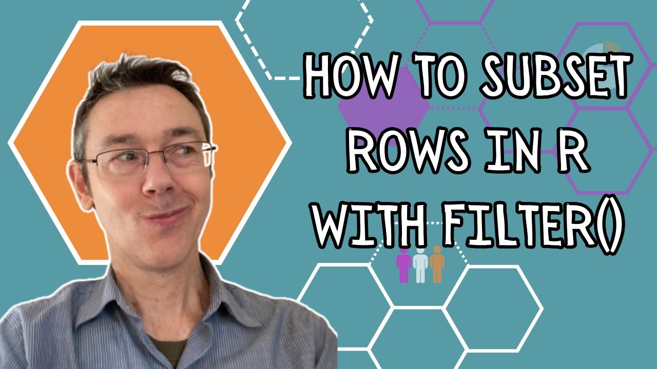 How to subset rows in R with filter() - YouTube