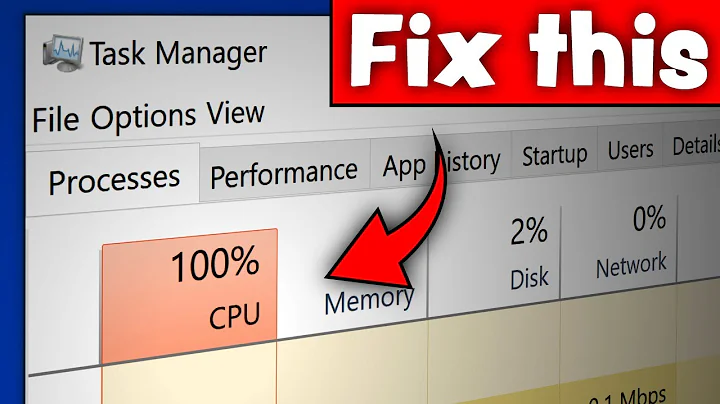 How Fix High CPU Usage 100% on Windows 10 (steps that work)