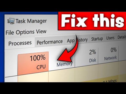 How Fix High CPU Usage 100% on Windows 10 (steps that work) hqdefault