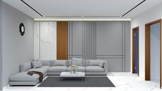 Famous Modern Living Room interior | Living Room Wall panelling Design |  Pixologic interior............... Profile