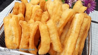 Easy Chinese Long Donuts and Recipe . របៀបធ្វើនំឆាខ្វៃបែបងាយៗតែរស់ជាតិឆ្ងាញ់នំឡើងប៉ោងល្អ