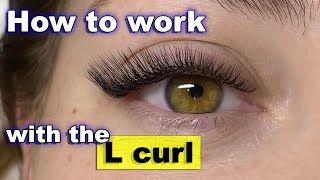 L CURL: TIPS AND TRICKS / Volume eyelash extension 2D / Ultrathin eyelashes 0.07