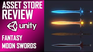 UNITY ASSET REVIEW | FANTASY MOON SWORD | INDEPENDENT REVIEW BY JIMMY VEGAS ASSET STORE