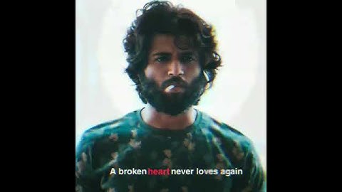 Vijay devarakonda sad break up  quotes whatsApp status | DHF OF VDK