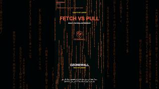 Git Remotes: Push, Pull, Fetch Explained | Lesson 19 | OZONEWALL Git Course