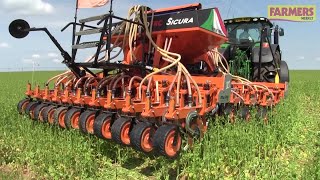 Cereals 2018: Cover Crop Drilling Demo