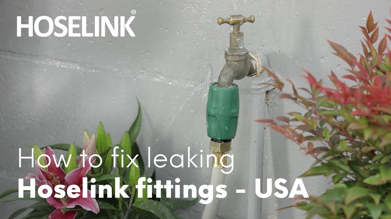 How to Fix Leaking Quickconnect Hose Fittings Hoselink USA YouTube