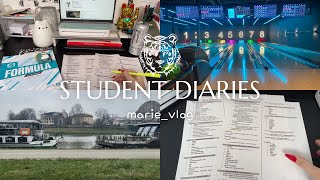 [STUDENT DIARIES] - University Week Vlog⛅️ | 2nd semester, munbyn A4 printer, library | marie_vlog