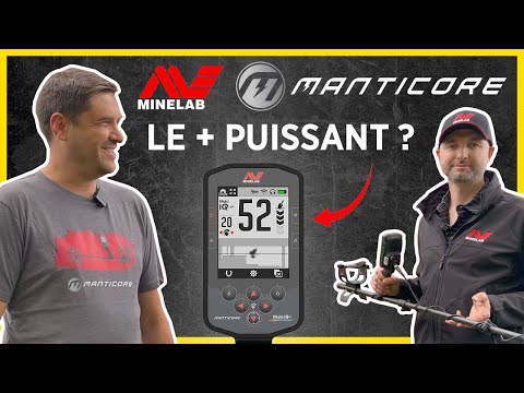 Le nouveau détecteur de métaux Minelab Manticore