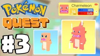 CHARMANDER EVOLVES & WORLD 3! - Pokemon Quest Gameplay  Part 3 (Switch, IOS, Android)