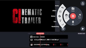 Kinemaster cinematic intro Making Tutorial (2022)