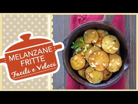 MELANZANE FRITTE, ricetta originale facilissima