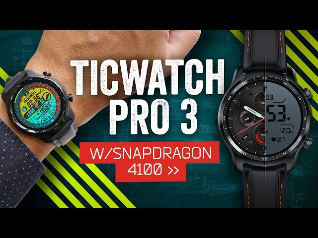 Ticwatch Pro 3 Review: Wear OS Finally Works! 