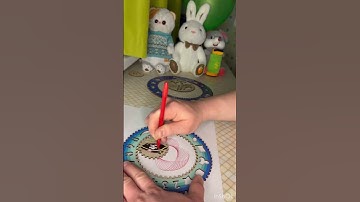 What does this patern resemble? Magic Ruler Small ruler,big wisdom #2024 #spirograph #shorts