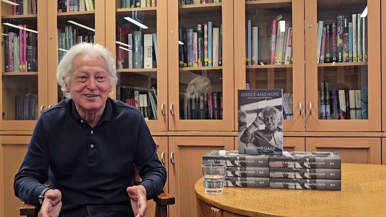 Raimond Gaita discusses his new book, Justice and Hope
