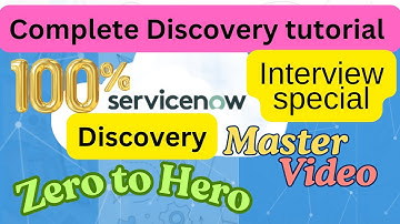 ServiceNow Discovery Master Video | Complete Discovery Tutorial | Interview preparation from Zero