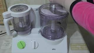 Тестирование кухонного комбайна Braun FX 3030 (1 часть)