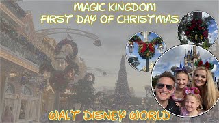 Walt Disney World Vlog Day 7 | First Day of Christmas at Magic Kingdom | Marriott Village Vineland