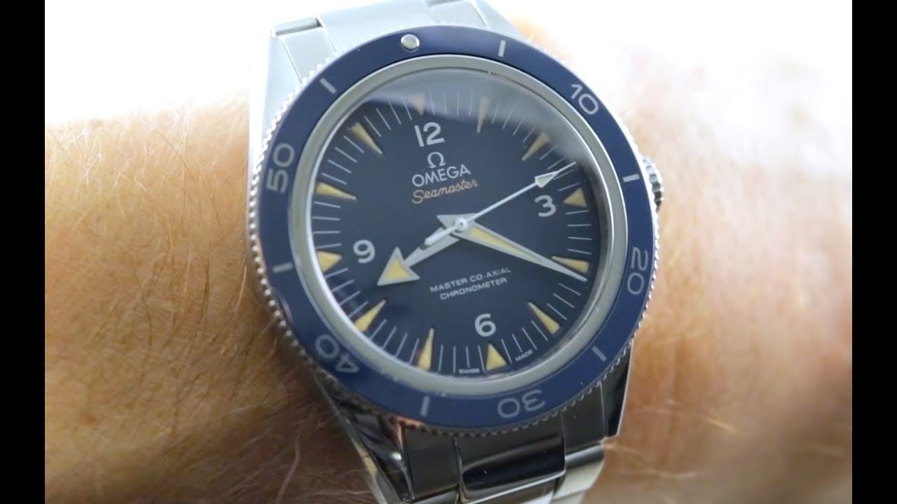 Omega Seamaster 300 233.90 Blue Dial, Titanium, 41.0 mm, Co-Axial